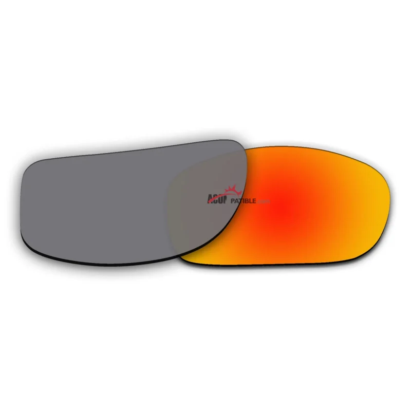 Replacement Polarized Lenses for Oakley Valve New (OO9236)  (Fire Red Mirror) - Image 3