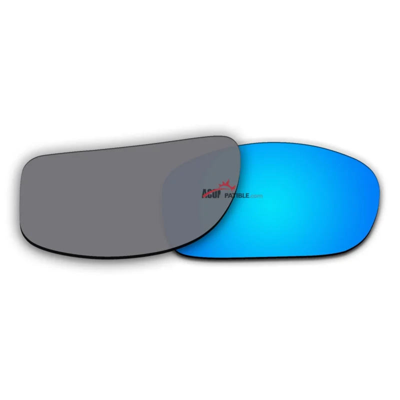 Replacement Polarized Lenses for Oakley Valve New (OO9236)  (Blue Mirror) - Image 3