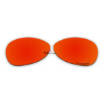 Replacement Polarized lens for Oakley Warden (Hammer), Warden (Square O), Warden (Trigger) - Fire Red Mirror