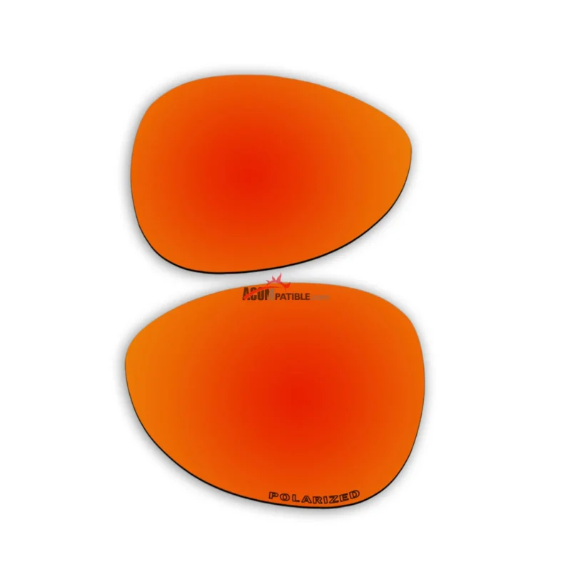 Replacement Polarized lens for Oakley Warden (Hammer), Warden (Square O), Warden (Trigger) - Fire Red Mirror - Image 4