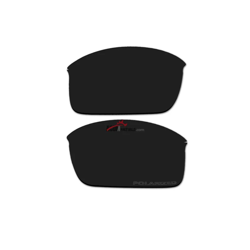 Replacement Polarized Lenses for Oakley Wiretap New (OO4071, 2013 & After) (Black) - Image 4