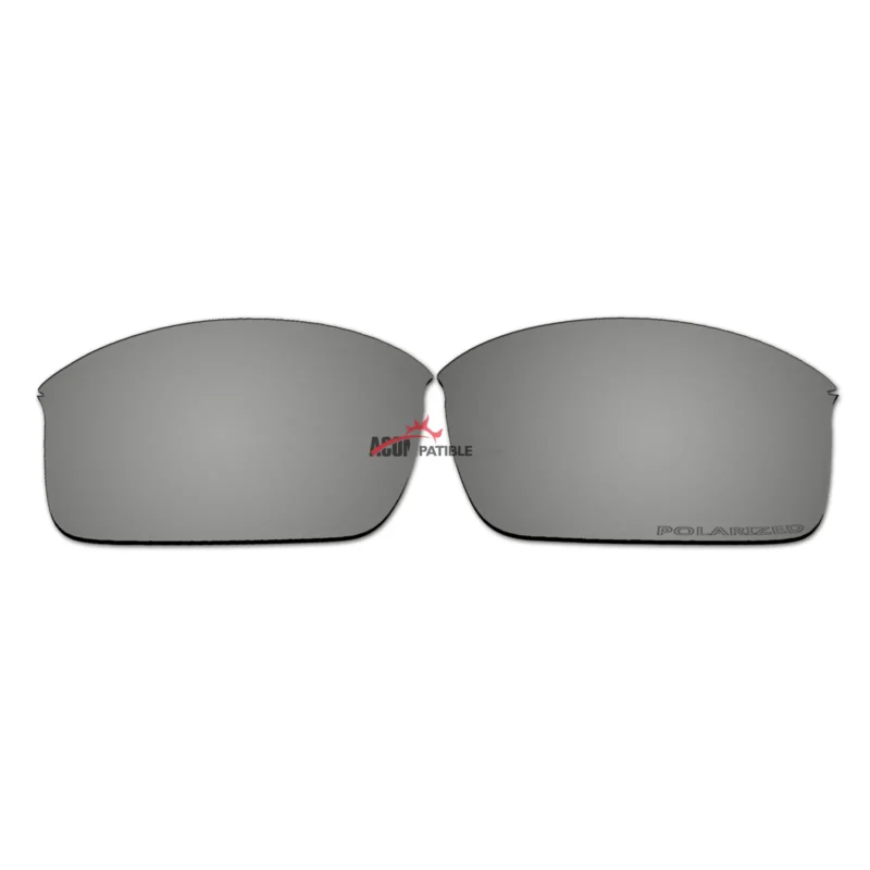 Replacement Polarized Lenses for Oakley Wiretap New (OO4071, 2013 & After) (Silver Coating Mirror)