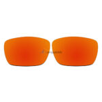 Replacement Polarized Lenses for Oakley Fuel Cell (Fire Red Mirror)