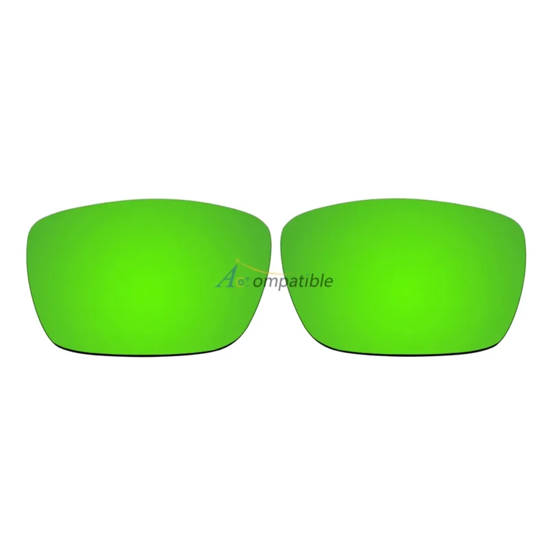 Replacement Polarized Lenses for Oakley Fuel Cell (Emerald Green)