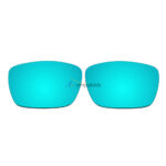 Replacement Polarized Lenses for Oakley Fuel Cell (Ice Blue Mirror)