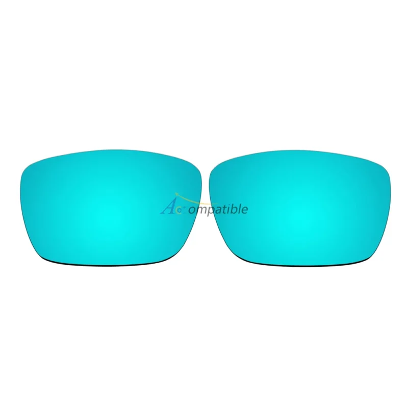 Replacement Polarized Lenses for Oakley Fuel Cell (Ice Blue Mirror)