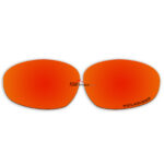 Replacement Polarized Lenses for Oakley X Metal XX  (Fire Red Mirror)