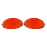 Replacement Polarized Lenses for Oakley Eye Jacket 3.0 (Fire Red Mirror)
