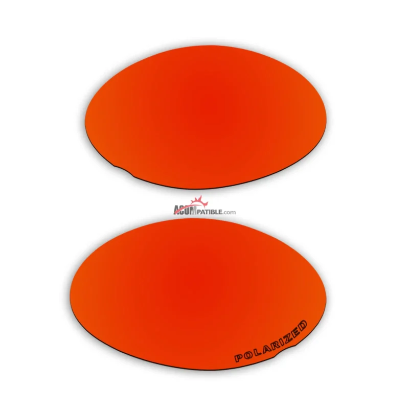 Replacement Polarized Lenses for Oakley Eye Jacket 3.0 (Fire Red Mirror) - Image 4