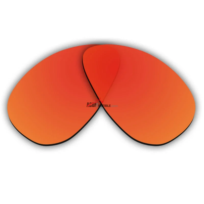 Replacement Polarized Lenses for Oakley Minute (Gen 2)  (Fire Red Mirror) - Image 4