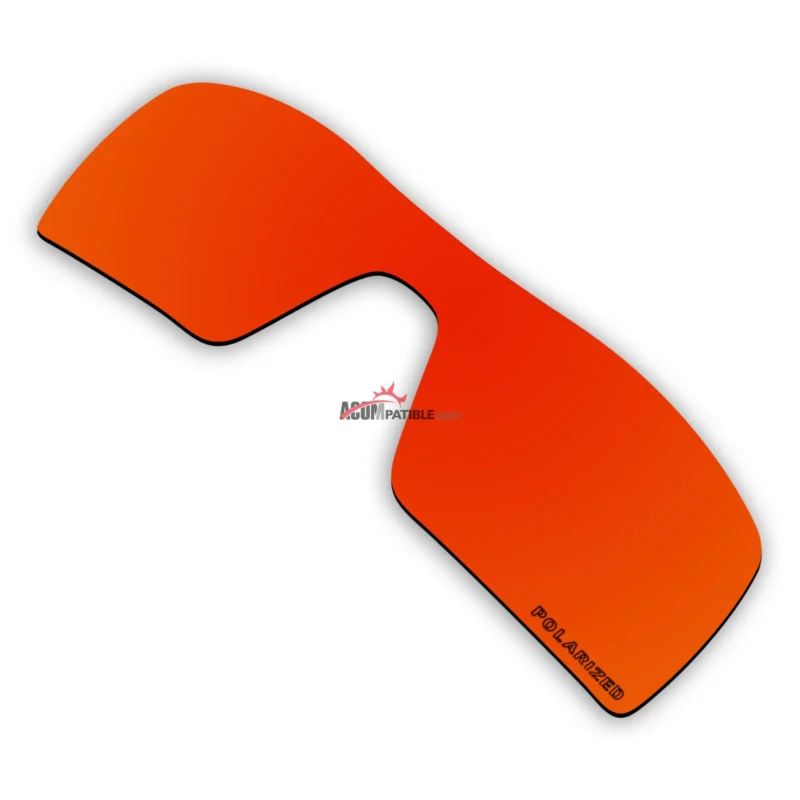 Replacement Polarized Lenses for Oakley Oil Rig II (Fire Red Mirror) - Image 2