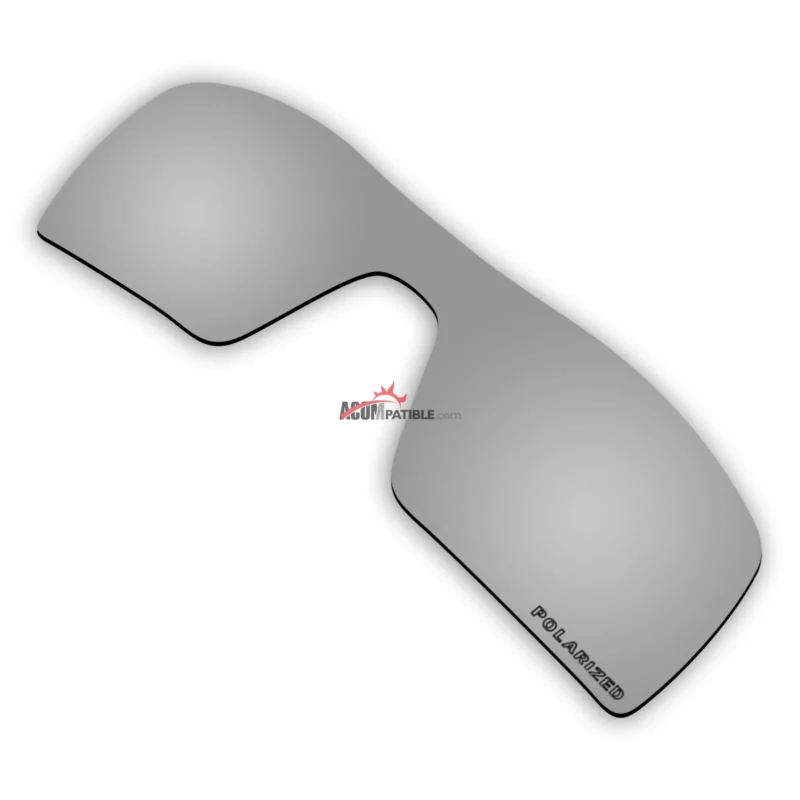 Replacement Polarized Lenses for Oakley Oil Rig II (Silver Mirror) - Image 2