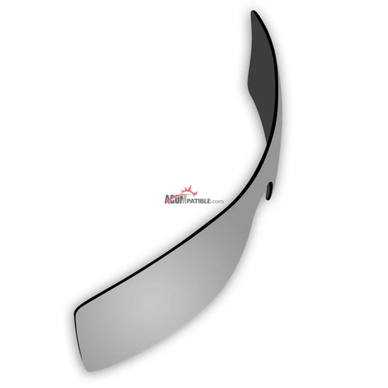 Replacement Polarized Lenses for Oakley Oil Rig II (Silver Mirror) - Image 3