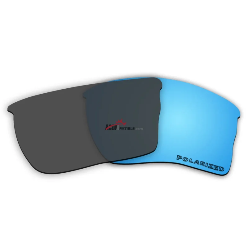 Replacement Polarized Lenses for Oakley Quarter Jacket OO9200 (Blue Coating) - Image 2