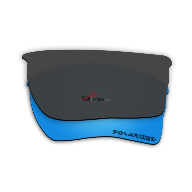 Replacement Polarized Lenses for Oakley Quarter Jacket OO9200 (Blue Coating) - Image 3