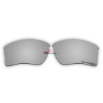 Replacement Polarized Lenses for Oakley Quarter Jacket OO9200 (Silver Mirror)