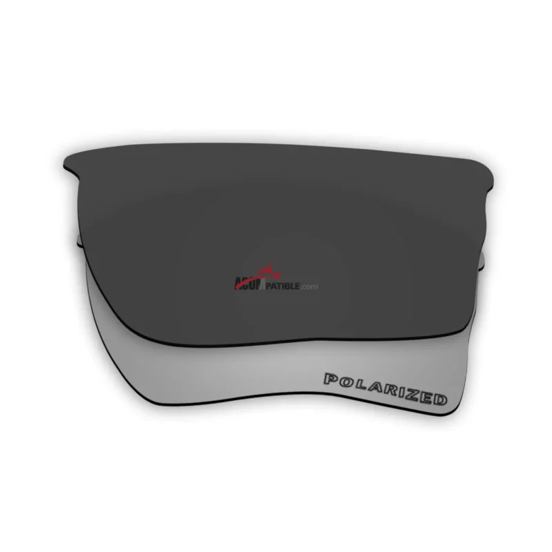 Replacement Polarized Lenses for Oakley Quarter Jacket OO9200 (Silver Mirror) - Image 3