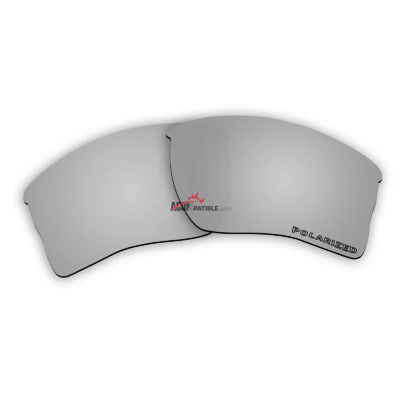 Replacement Polarized Lenses for Oakley Quarter Jacket OO9200 (Silver Mirror) - Image 5