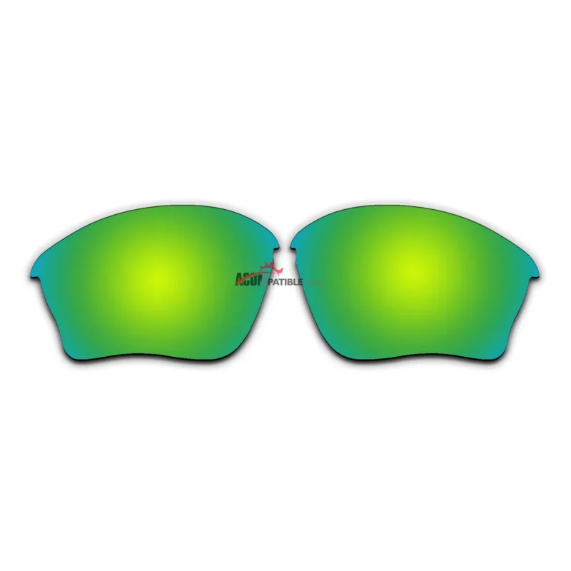 Replacement Polarized Lenses for Oakley Half Jacket XLJ (Green Coating)