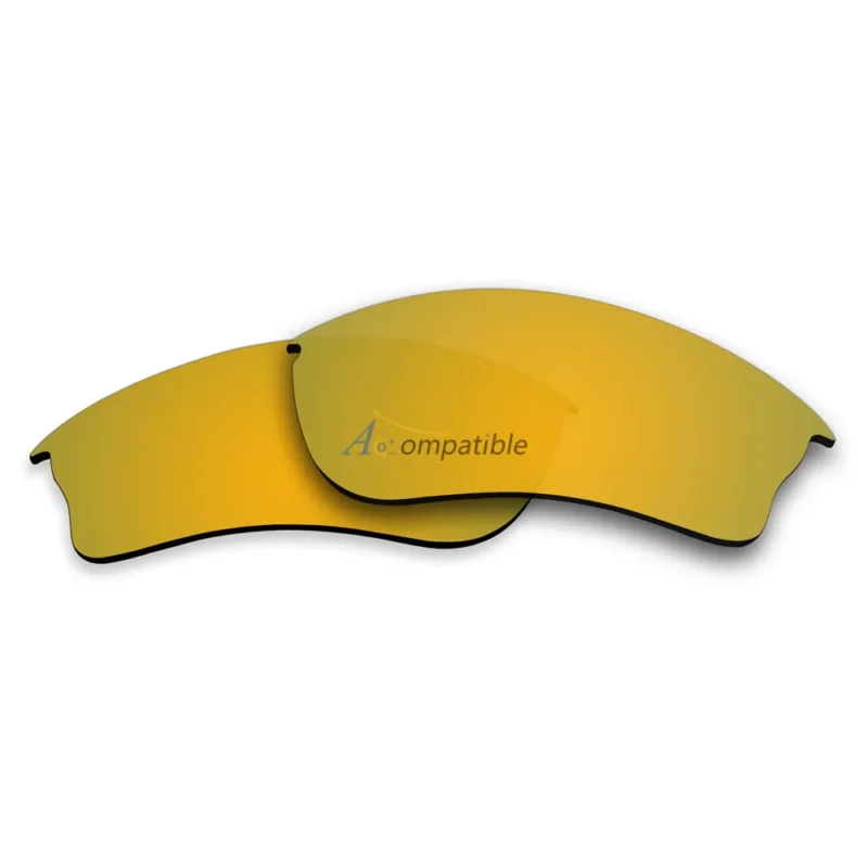 Replacement Polarized Lenses for Oakley Half Jacket XLJ (Golden Yellow Coating) - Image 2