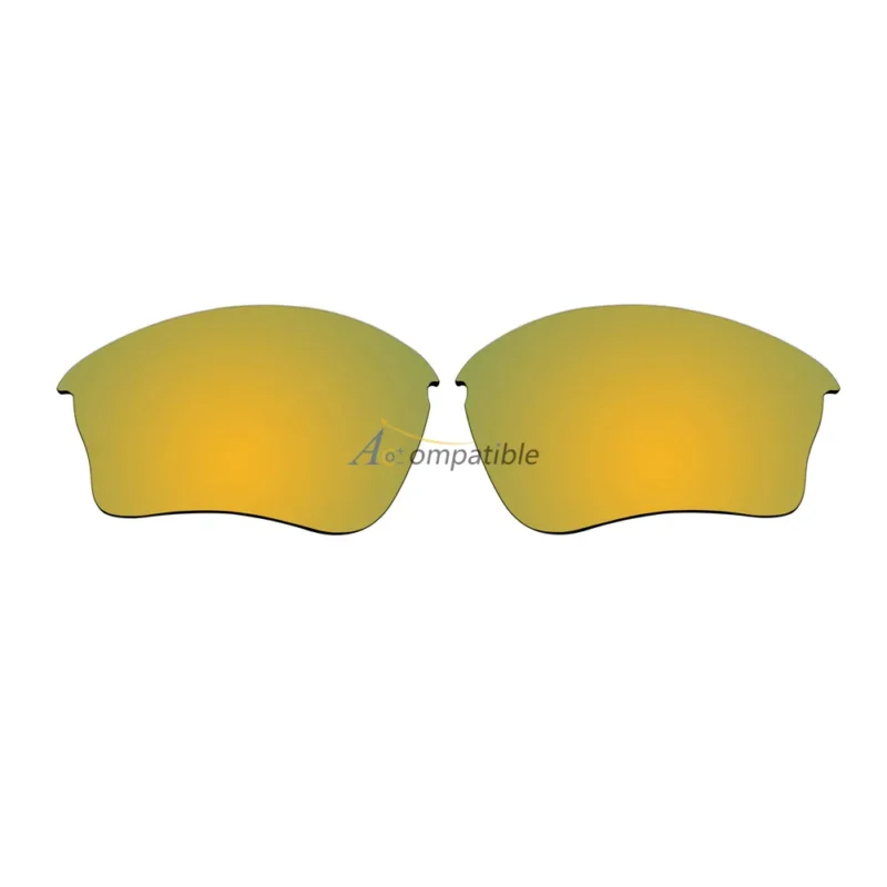 Replacement Polarized Lenses for Oakley Half Jacket XLJ (Golden Yellow Coating)