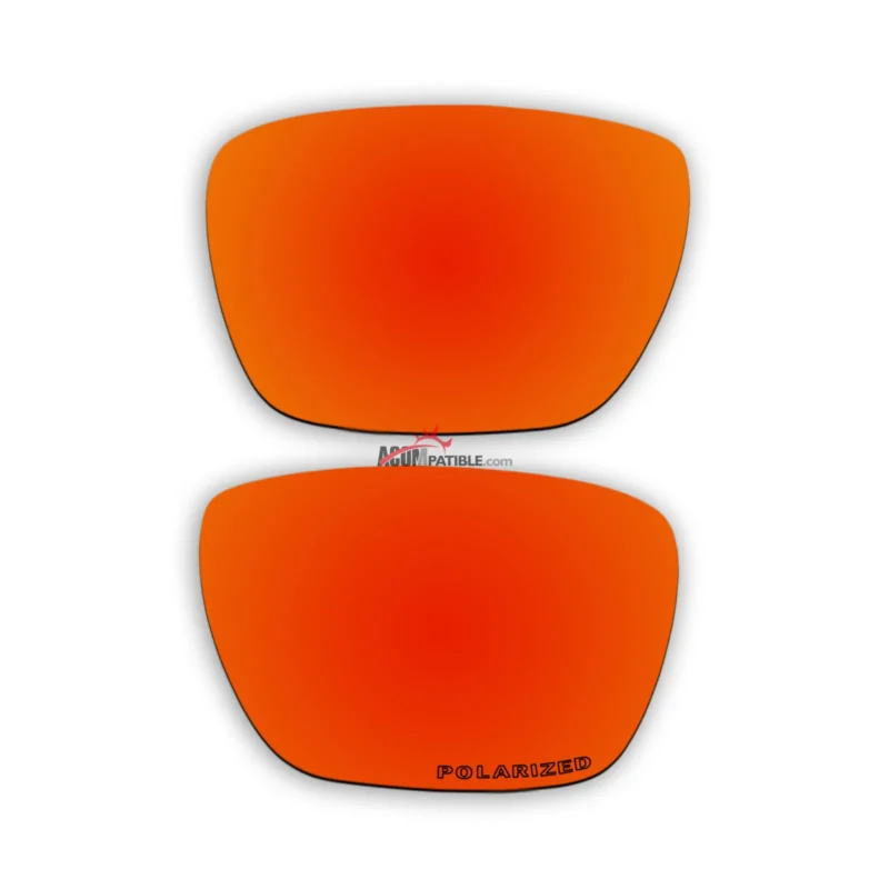 Replacement Polarized Lenses for Oakley Tincan Carbon OO6017 (Fire Red Mirror) - Image 4