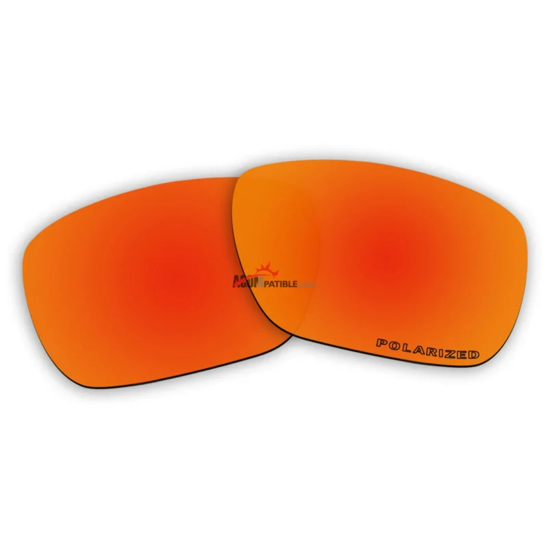 Replacement Polarized Lenses for Oakley Tincan Carbon OO6017 (Fire Red Mirror) - Image 5