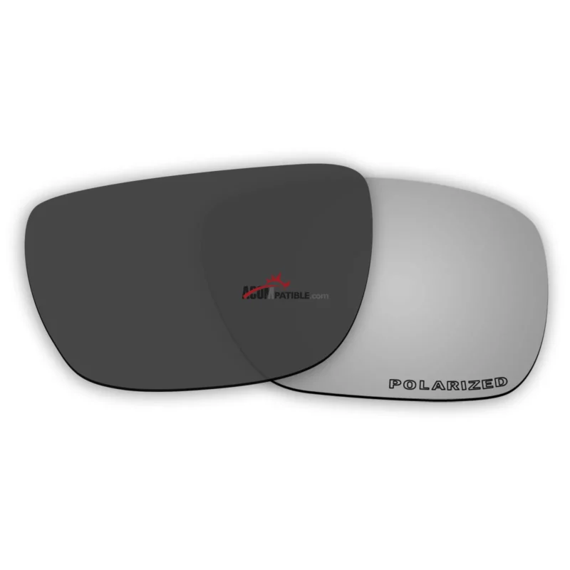 Replacement Polarized Lenses for Oakley Tincan Carbon OO6017 (Silver Mirror) - Image 2