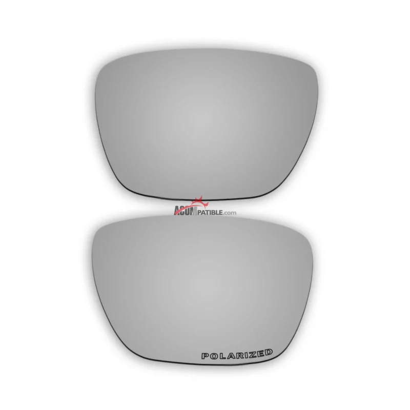 Replacement Polarized Lenses for Oakley Tincan Carbon OO6017 (Silver Mirror) - Image 4