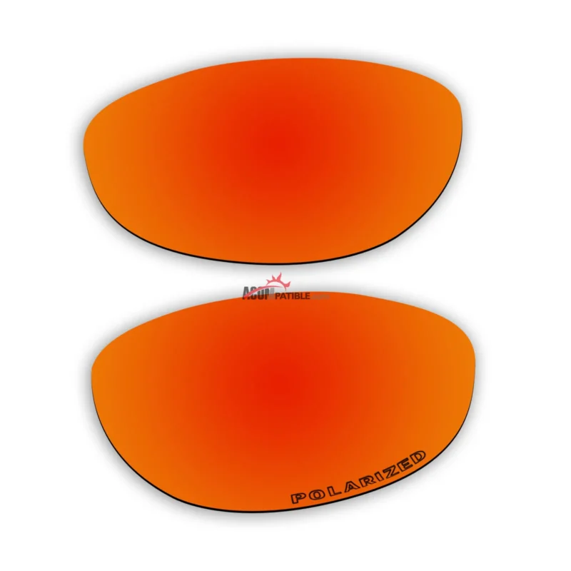 Replacement Polarized Lenses for Oakley Unknown (Fire Red Mirror) - Image 4