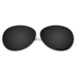 Replacement Polarized Lenses for Oakley Vacancy OO2014 (Black Color)