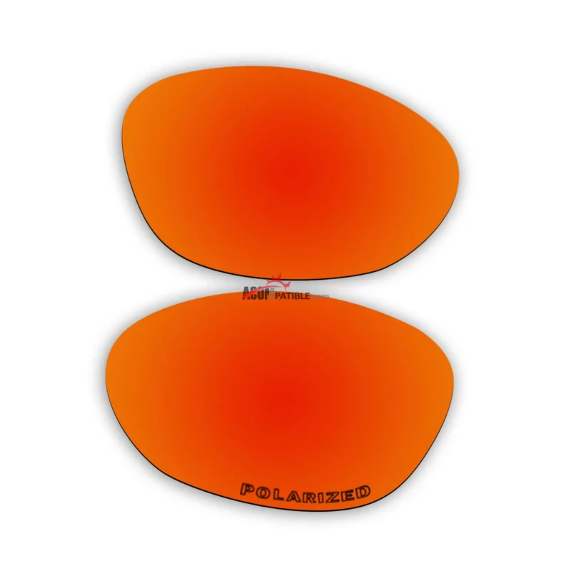 Replacement Polarized Lenses for Oakley Valve (Old Version,2005 Before) (Fire Red Mirror) - Image 4