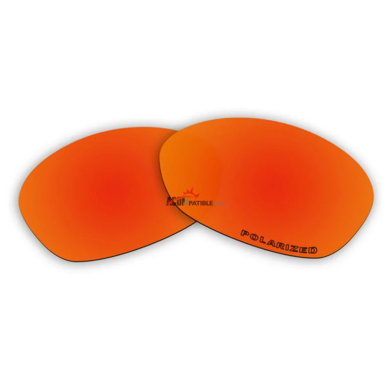 Replacement Polarized Lenses for Oakley Valve (Old Version,2005 Before) (Fire Red Mirror) - Image 5