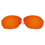 Replacement Polarized Lenses for Oakley Warm Up OO9176 (Fire Red Mirror)