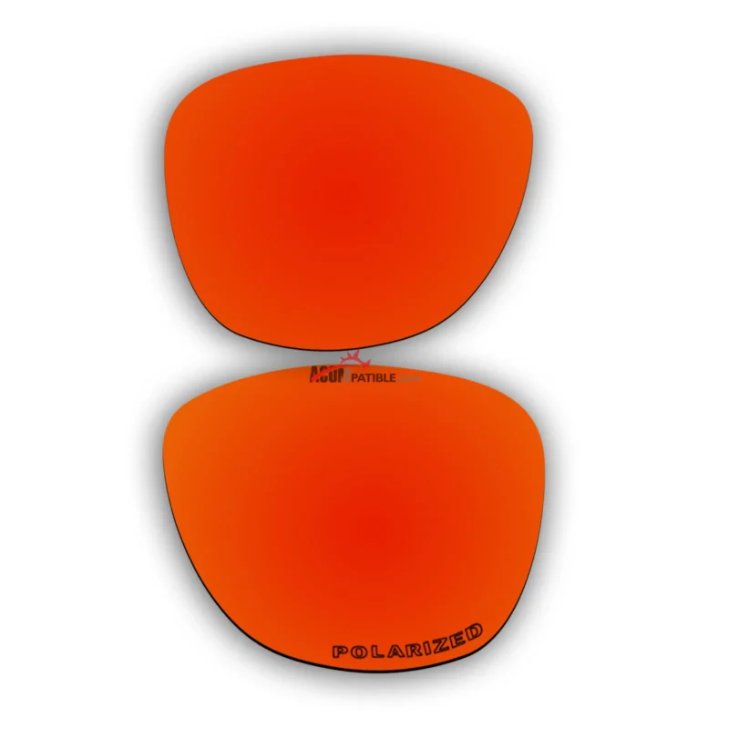 Replacement Polarized Lenses for Oakley Frogskins (Asian Fit) OO9245 (Fire Red Mirror) - Image 4