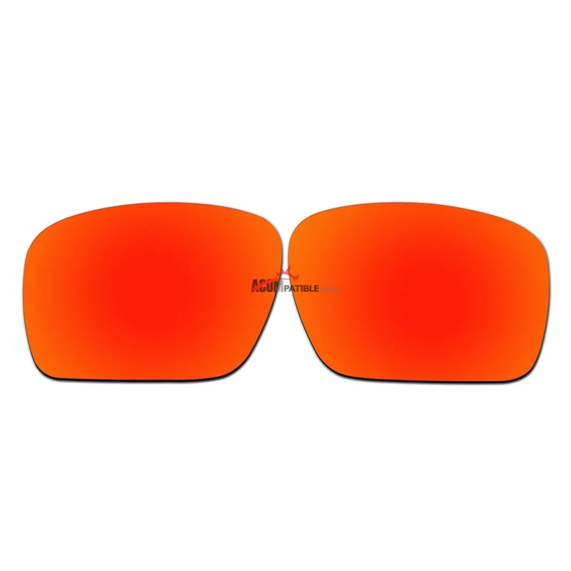 Replacement Polarized Lenses for Oakley Triggerman OO9266 (Fire Red Mirror)