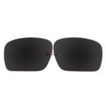 Replacement Polarized Lenses for Oakley Triggerman OO9266 (Black Color)