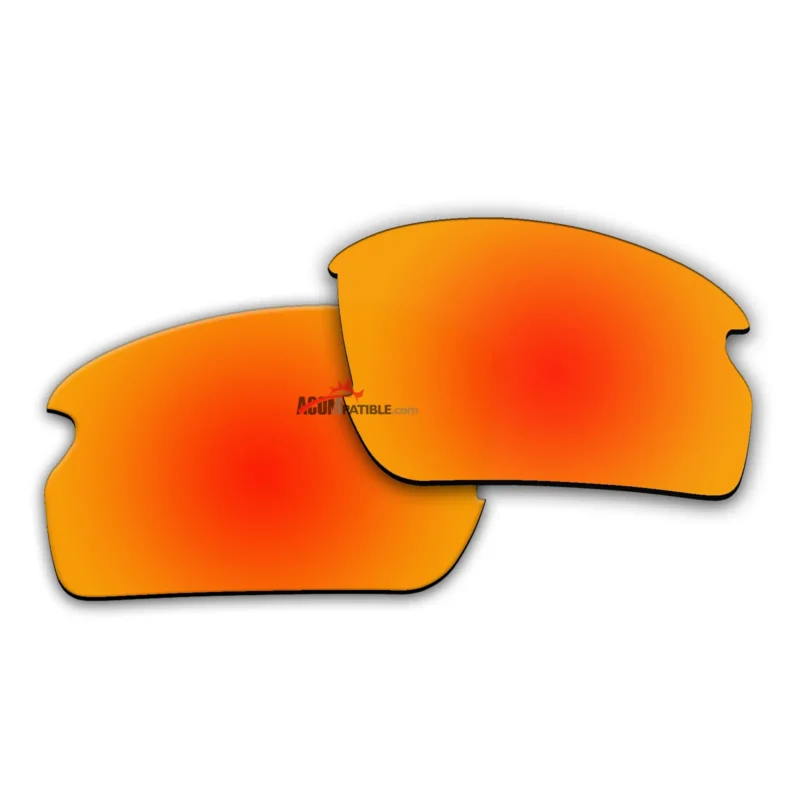 Replacement Polarized Lenses for Oakley Flak 2.0 OO9295 (Fire Red Mirror) - Image 4