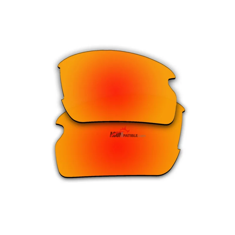 Replacement Polarized Lenses for Oakley Flak 2.0 OO9295 (Fire Red Mirror) - Image 2