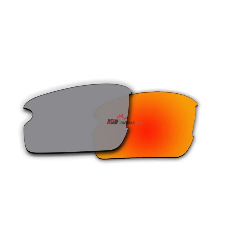 Replacement Polarized Lenses for Oakley Flak 2.0 OO9295 (Fire Red Mirror) - Image 3