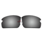 Replacement Polarized Lenses for Oakley Flak 2.0 OO9295 (Silver Mirror)