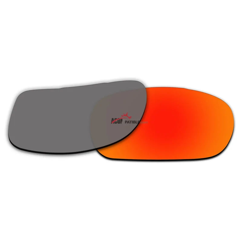 Replacement Polarized Lenses for Oakley TwoFace (Asian Fit) OO9256 (Fire Red Coating) - Image 3