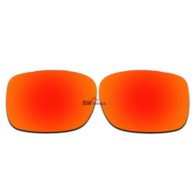 Replacement Polarized Lenses for Oakley TwoFace (Asian Fit) OO9256 (Fire Red Coating)