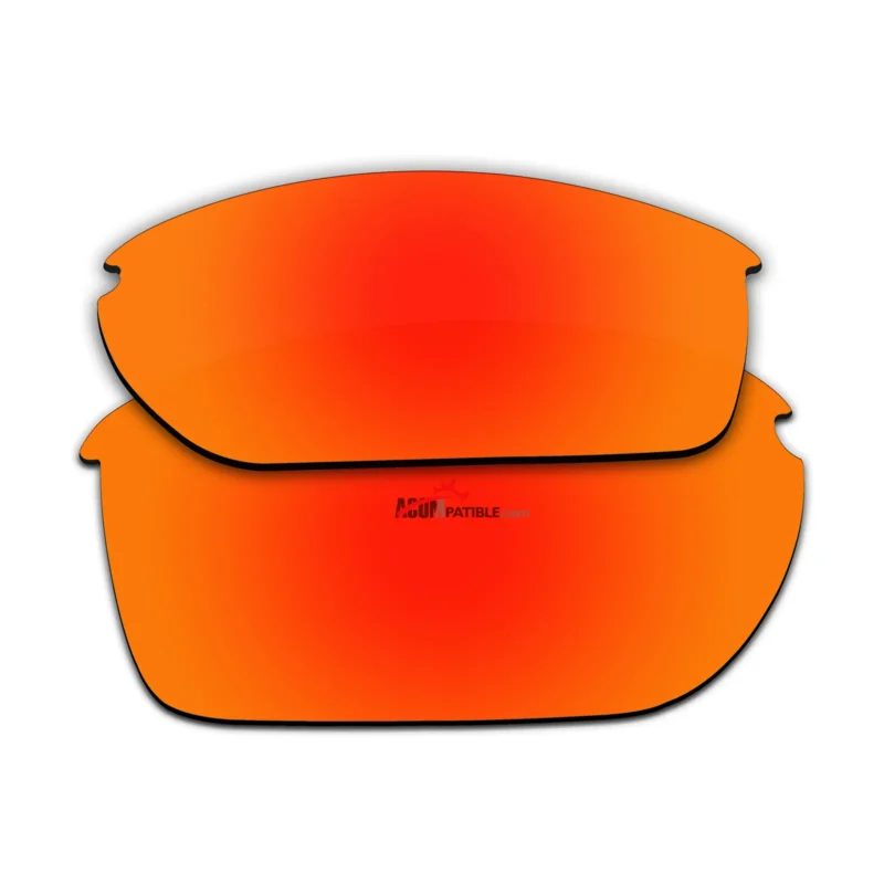 Replacement Polarized Lenses for Oakley Halflink Asia Fit OO9251 (Fire Red) - Image 2