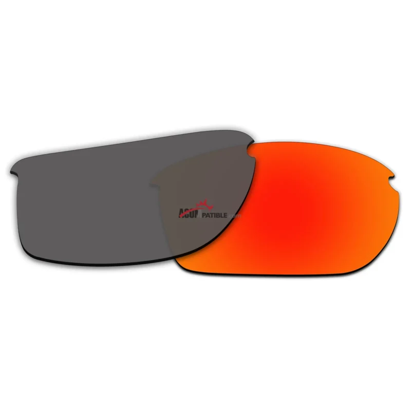 Replacement Polarized Lenses for Oakley Halflink Asia Fit OO9251 (Fire Red) - Image 3