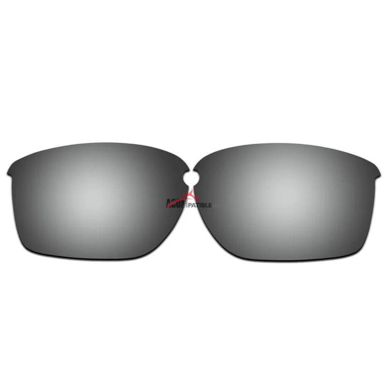 Replacement Polarized Lenses for Oakley Halflink Asia Fit OO9251 (Silver)