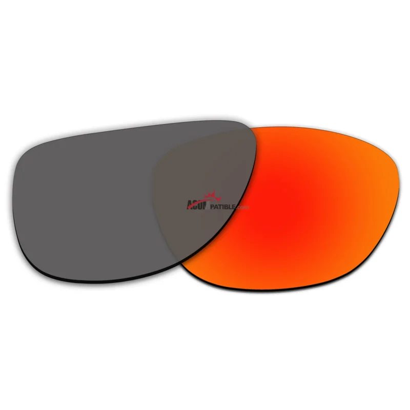 Polarized Replacement Lenses for Oakley Moonlighter OO9320 (Fire Red Coating) - Image 3