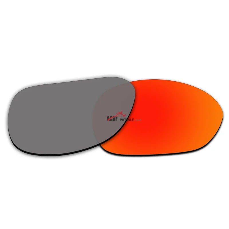 Replacement Polarized Lenses for Oakley Pulse OO9198 (Fire Red Mirror) - Image 3