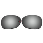 Replacement Polarized Lenses for Oakley Pulse OO9198 (Silver Coating)