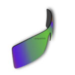Polarized Lenses for Oakley Oil Rig (Emerald Green Coating Mirror)